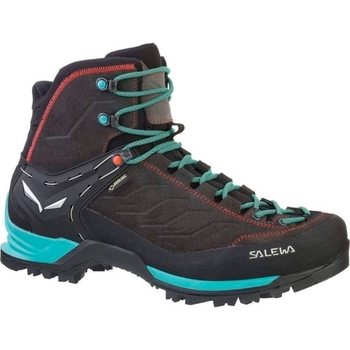 Ботинки женские Salewa WS MTN Trainer Mid GTX (серый/синий) - фото