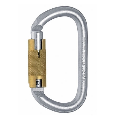 Карабін Singing Rock Oval Steel Connector Triple Lock - фото