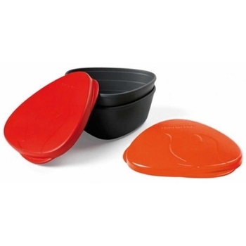 Набор посуды Light My Fire SnapBox 2-pack Red/Orange (LMF 40358613) - фото
