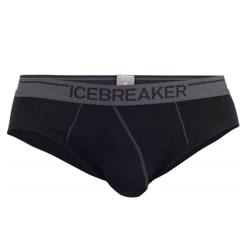 Термотруси чоловічі Icebreaker Anatomica Brif Men 150 black (100 470 001) - фото