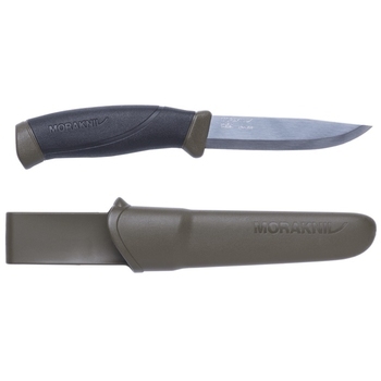 Ніж Morakniv Companion Stainless Steel, Military Green (11827) - фото