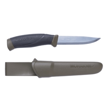 Нож Morakniv Companion MG Carbon Steel, Military Green - фото