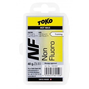 Мазь скольжения Toko NF Hot Wax yellow 40 г (550 1001) - фото