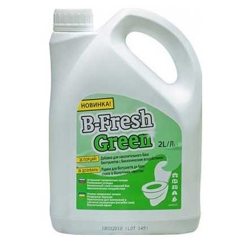 Жидкость для биотуалетов Thetford B-Fresh Green 2 л (для нижнего бака) - фото