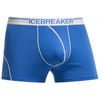 Термотрусы мужские Icebreaker Anatomica Boxer Men 150 cadet/white (100 471 402) - фото