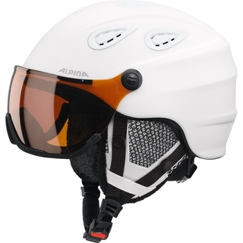 Шлем Alpina Grap Visor HM white matt (A9093-10) - фото