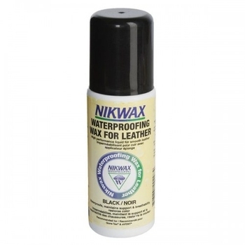 Просочення для взуття Nikwax Waterproofing Wax for Leather 125 мл black (NWWWLBl0125) - фото