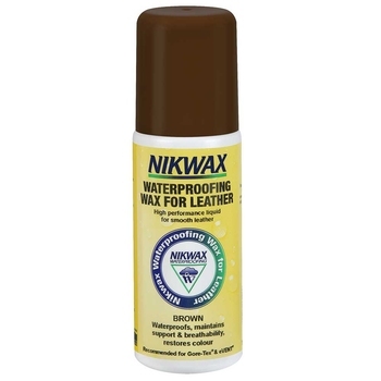 Просочення для взуття Nikwax Waterproofing Wax for Leather 125 мл brown (NWWWLBr0125) - фото