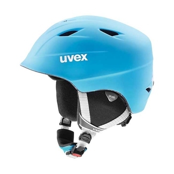 Шлем лыжный Uvex Airwing 2 Pro Liteblue White Mat 2019 (4043197289953) - фото