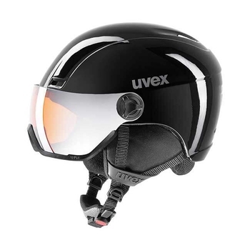 Шлем лыжный Uvex 400 Visor Black 2018 (4043197290201) - фото