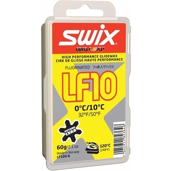 Низкофтористый парафин Swix LF10X Yellow 60 г (LF10X-6) - фото