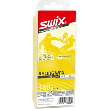 Универсальный парафин для лыж и сноубордов Swix UR10 Yellow Bio Racing Wax 180 г (UR10-18) - фото