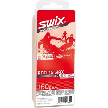 Універсальний парафін для лиж і сноубордів Swix UR8 Red Bio Racing Wax 180 г (UR8-18) - фото