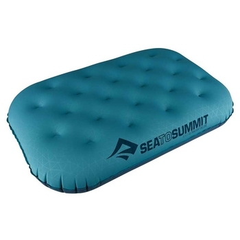 Надувная подушка Sea To Summit Aeros Ultralight Pillow Deluxe aqua (STS APILULDLXAQ) - фото