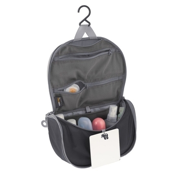 Косметичка Sea To Summit TL Hanging Toiletry Bag Black / Grey L (STS ATLHTBLBK) - фото