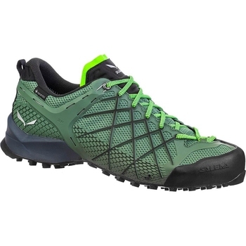 Кроссовки мужские Salewa MS Wildfire GTX зеленые - фото