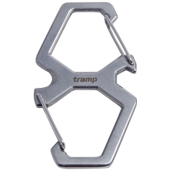 Карабін Tramp подвійний зі стропорізом (TRA-223) - фото