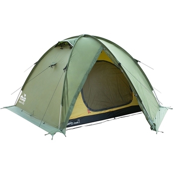 Палатка Tramp Rock 4 V2 Зеленая (TRT-029-green) - фото
