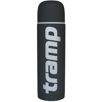 Термос Tramp Soft Touch 1.2 л Серый (UTRC-110-grey) - фото