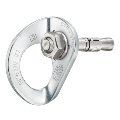 Вухо + болт Petzl Coeur Bolt Steel, сріблястий  - фото