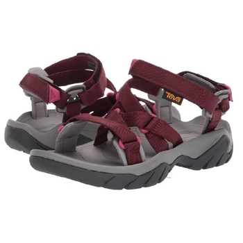 Сандалии женские Teva Terra Fi 5 Sport W's, бордовые - фото