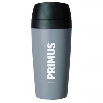 Термокружка пластиковая Primus Commuter mug 0,4 Concrete Gray (741004) - фото
