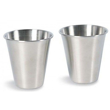Набір металевих чарок Tatonka Shot Cup Set Silver (TAT 4067.000) - фото