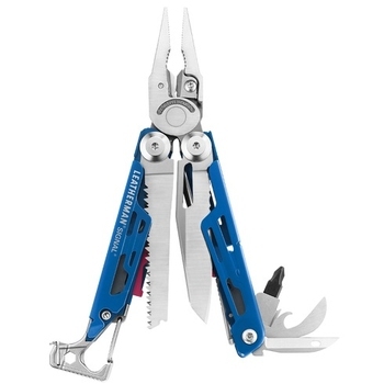 Мультитул Leatherman Signal Cobalt синтетичний чохол (832741) - фото