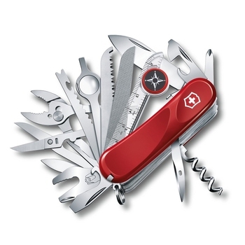 Ніж Victorinox Delemont Evolution S54 2.5393.SE червоний - фото