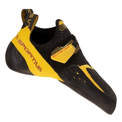 Скальные туфли La Sportiva Solution Comp black/yellow (20Z999100) - фото