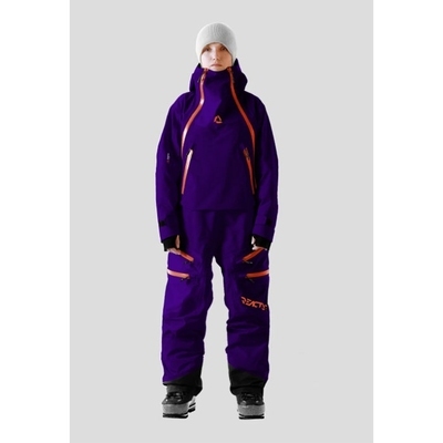 Комбинезон женский Reactor Backcountry Hardshell Suit Orca Violet Orangezip - фото