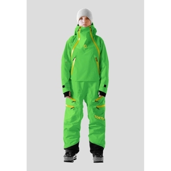 Комбінезон жіночий Reactor Backcountry Hardshell Suit Orca Lime Yellowzip - фото