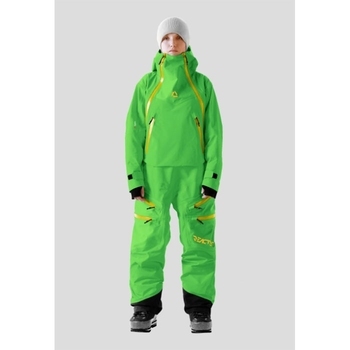 Комбинезон женский Reactor Backcountry Hardshell Suit Orca Lime Yellowzip - фото