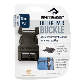 Пряжка Sea To Summit Buckle Side Release 1 PIN Black, 20 мм (STS AFRB20SRPA) - фото