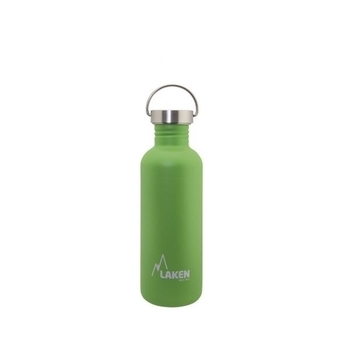 Пляшка для води LAKEN Basic Steel Vintage Bottle 0,75L Green 0,75L - фото