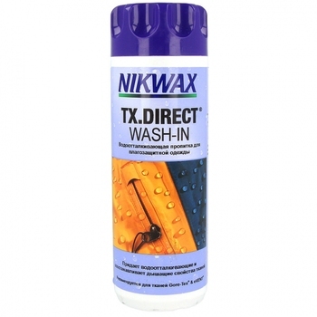 Пропитка для мембран Nikwax TX. Direct Wash-in 300ml - фото