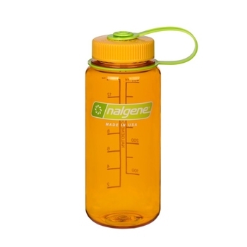 Фляга для води Nalgene Wide Mouth Sustain Water Bottle 0.47L, Clementine - фото