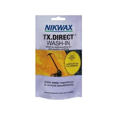 Пропитка для мембран Nikwax TX. Direct Wash-in Pouch 100ml  - фото