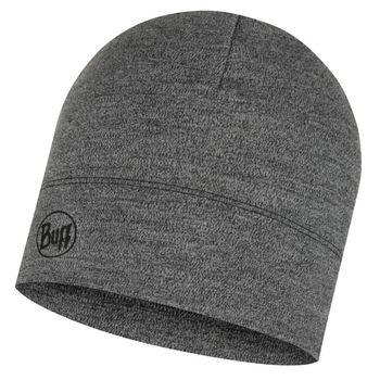 Шапка Buff Midweight Merino Wool Hat, light melange grey (BU 118007.933.10.00) - фото