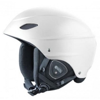 Шлем горнолыжный Demon Phantom Helmet Audio M, White - фото