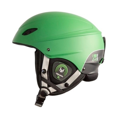 Шлем горнолыжный Demon Phantom Helmet Audio L, Green - фото