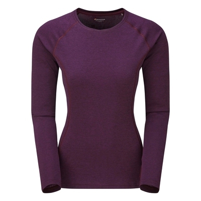 Футболка Montane Women's Dart Long Sleeve T-Shirt, Saskatoon Berry - фото