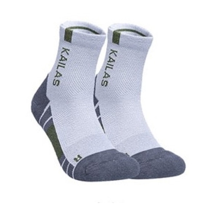 Носки для трекинга Kailas Low-cut Trekking Socks Men's (2 пары), Mid Gray  - фото