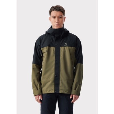 Куртка штормовая Kailas Banner Cloud Hardshell Jacket Men's, Deep Moss Green/Black - фото