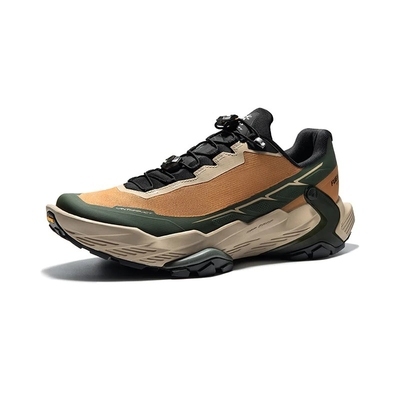 Трейловые кроссовки Kailas Fuga DU Trail Running Shoes Men's, Honey Brown/Abyssal Green - фото