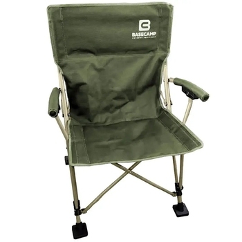 Кемпінгове крісло BaseCamp Status, 60x65x88 см, Olive Green (BCP 10101) - фото