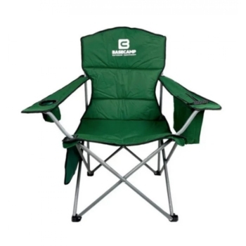 Кемпинговое кресло BaseCamp Hunter, 60x60x100 см, Olive Green (BCP 10201) - фото