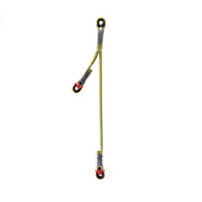 Самостраховка Kailas Y Shape Pro Long-short Dynamic Lanyard, Yellow (KE452003) - фото