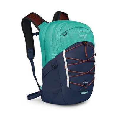 Міський рюкзак Osprey Quasar 26L, Reverie Green/Cetacean Blue - фото