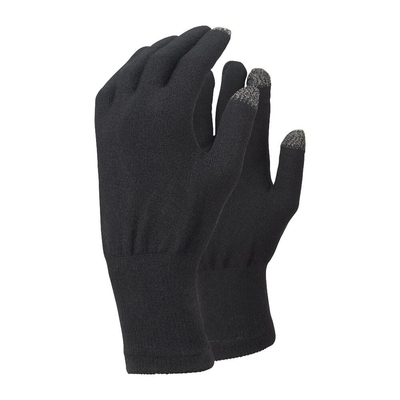 Перчатки Trekmates Merino Touch Glove, Black - фото